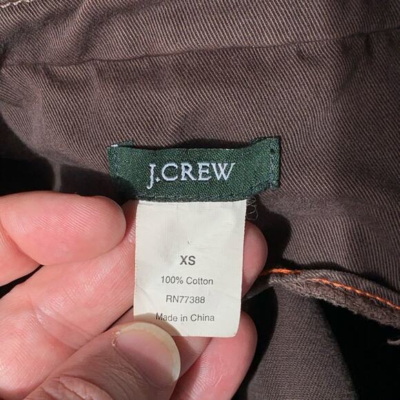 J. Crew Brown Distressed Blazer, Size XS - Picture 3 of 5